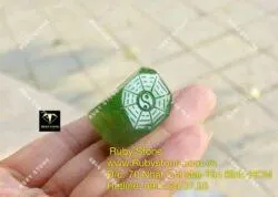 Bát quái ngọc bích hội tụ năng lượng, hoá giải sát khí