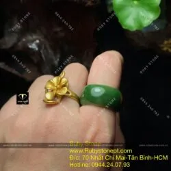 Nhẫn tròn ngọc bích Canada, bản 12 ly - Ảnh 5