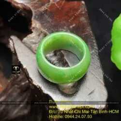 Nhẫn tròn ngọc bích Canada, bản 12 ly - Ảnh 2
