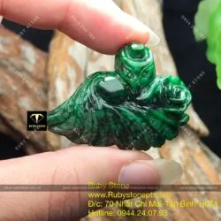 Hồ ly cẩm thạch sơn thuỷ Myanmar, KT 28x40mm - Ảnh 2