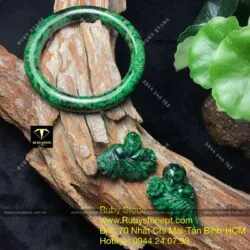 Hồ ly cẩm thạch sơn thuỷ Myanmar, KT 28x40mm - Ảnh 5
