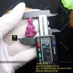 Phật Bà Quan Âm Ruby Nam Phi mini - Hình ảnh 2