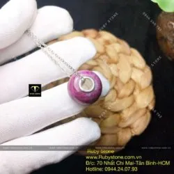 Charm đá Ruby Nam Phi dạng trơn - Ảnh 8