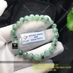 Vòng ngọc Cẩm thạch hoa bay 7 ly