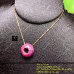 Charm đá Ruby Nam Phi mài giác - Ảnh 7