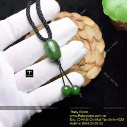 Mặt dây lu thống ngọc bích Canada - Hình ảnh 2