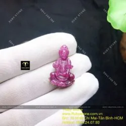 Phật Bà Quan Âm Ruby Nam Phi mini - Hình ảnh 4