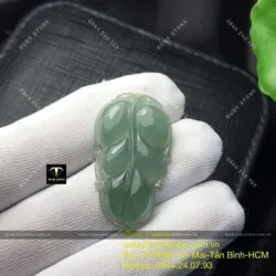 Chiếc lá ngọc Cẩm thạch Myanmar Chiếc lá ngọc Cẩm thạch Myanmar