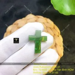 Thánh giá ngọc bích Canada, KT 23mm