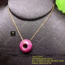 Charm đá Ruby Nam Phi mài giác - Ảnh 8