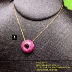 Charm đá Ruby Nam Phi mài giác - Ảnh 6