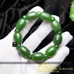 Vòng tay lu thống ngọc bích Canada