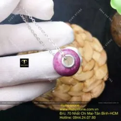Charm đá Ruby Nam Phi dạng trơn - Ảnh 7