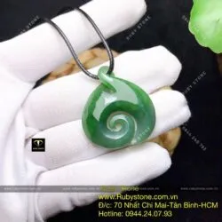 Mặt dây chuyền ngọc bích “Picorua” sự gắn kết mạnh mẽ - Hình ảnh 7