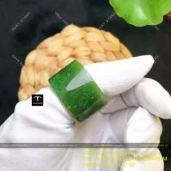 Nhẫn càn long ngọc bích Canada, bản 18mm