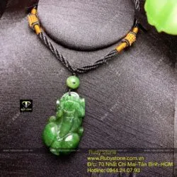 Tỳ hưu ngọc bích Canada, kích thước 35mm Tỳ hưu ngọc bích Canada, kích thước 35mm