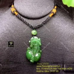 Tỳ hưu ngọc bích Canada, kích thước 35mm Tỳ hưu ngọc bích Canada, kích thước 35mm