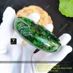 Vòng bản ngọc Cẩm thạch sơn thuỷ Myanmar - Hình ảnh 2