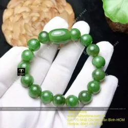 Vòng chuỗi ngọc bích Canada mix lu thống - Hình ảnh 7