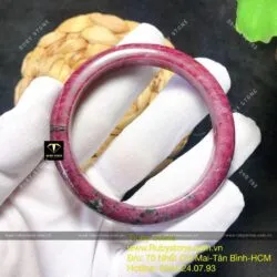 Vòng bản Ruby Nam Phi, ni tay 54mm - Hình ảnh 8