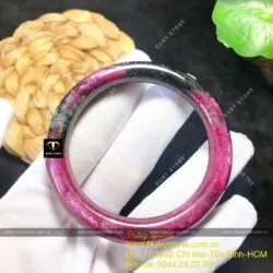 Vòng bản liền Ruby Nam Phi 3 màu bản tròn, ni tay 54mm - Hình ảnh 6
