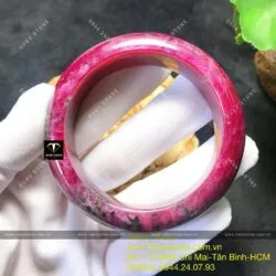 Vòng liền Ruby Nam Phi bản 15, ni tay 54mm - Hình ảnh 2