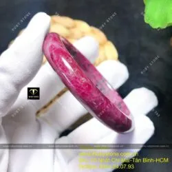 Vòng bản Ruby Nam Phi, ni tay 54mm - Hình ảnh 4