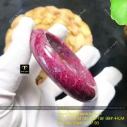 Vòng liền Ruby Nam Phi bản 12, ni tay 56mm