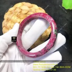 Vòng bản Ruby Nam Phi, ni tay 54mm - Hình ảnh 6