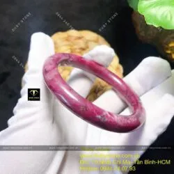 Vòng bản Ruby Nam Phi, ni tay 56mm - Hình ảnh 2