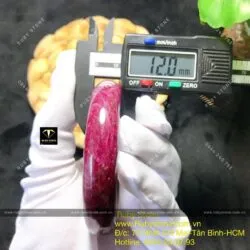 Vòng liền Ruby Nam Phi bản 12, ni tay 56mm - Hình ảnh 2