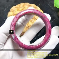 Vòng liền Ruby Nam Phi bản 12, ni tay 56mm - Hình ảnh 5