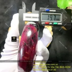 Vòng Ruby Nam Phi bản 20, ni tay 56mm - Hình ảnh 2