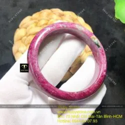Vòng liền Ruby Nam Phi bản 12, ni tay 56mm - Hình ảnh 4