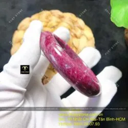 Vòng liền Ruby Nam Phi bản 12, ni tay 56mm - Hình ảnh 6