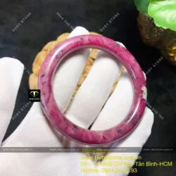 Vòng bản Ruby Nam Phi, ni tay 56mm - Hình ảnh 3