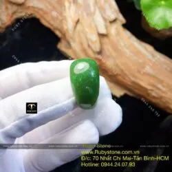 Nhẫn yên ngựa cách điệu ngọc bích Canada Nhẫn yên ngựa cách điệu ngọc bích Canada