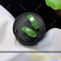 Nhẫn cặp ngọc bích Canada, bản 6mm - Hình ảnh 5