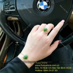 Bộ sản phẩm lắc tay hồ ly, vàng 18k và nhẫn hồ ly, vàng 10k - Hình ảnh 9