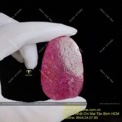 Phật bản mệnh A Di Đà Ruby Nam Phi - tuổi Hợi, kích thước 51mm - Ảnh 4