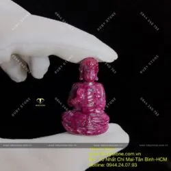 Phật Thích Ca Ruby Nam Phi, kích thước 35mm
