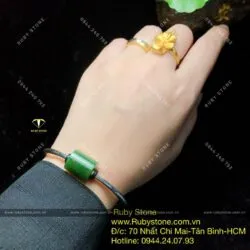 Kiềng bạc Lu thống ngọc bích Canada - Hình ảnh 8