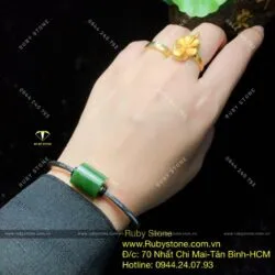 Kiềng bạc Lu thống ngọc bích Canada - Hình ảnh 9