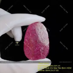 Phật bản mệnh A Di Đà Ruby Nam Phi - tuổi Hợi, kích thước 51mm - Ảnh 5