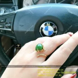 Bộ sản phẩm lắc tay hồ ly, vàng 18k và nhẫn hồ ly, vàng 10k - Hình ảnh 3