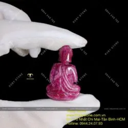 Phật Thích Ca Ruby Nam Phi, kích thước 35mm - Ảnh 4