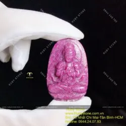 Phật bản mệnh Như lai đại nhật Ruby Nam Phi - tuổi Thân, Mùi, kích thước 42mm