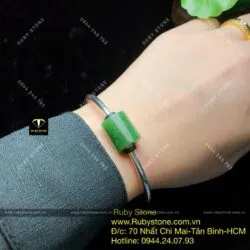 Kiềng bạc Lu thống ngọc bích Canada - Hình ảnh 6