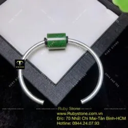 Kiềng bạc Lu thống ngọc bích Canada - Hình ảnh 2