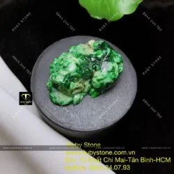 Tỳ hưu cẩm thạch sơn thuỷ (jadeite A) - Hình ảnh 5